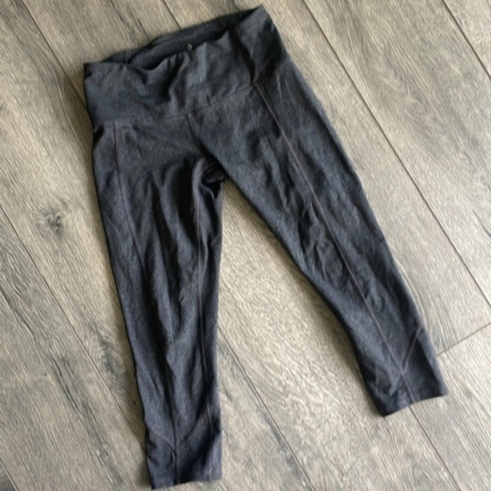 Prana pants gray leggings size small capri